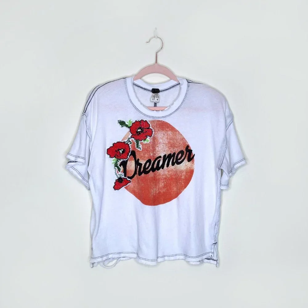 ⚡️SOLD⚡️ we the free oversized dreamer tee - size xs - Picture 2 of 8